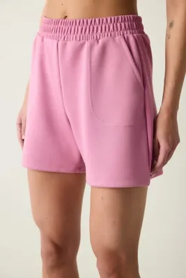 Penti Pembe Yüksek Bel Cepli Silky Touch Şort