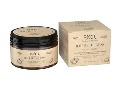 Syncticaret Onarıcı Saç Maskesi 300 Ml Hindistan Cevizi Yağı - Yıpranmış, Kuru Ve Mat Saçlar İçin Derin Onarıcı Ve Besleyici Maske - Parlaklık, Yumuşaklık Ve Güç Sağlar - Vegan Formül