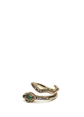 Gözde Atlı Jewellery Pırlanta Detaylı Kadın Altın Yüzük