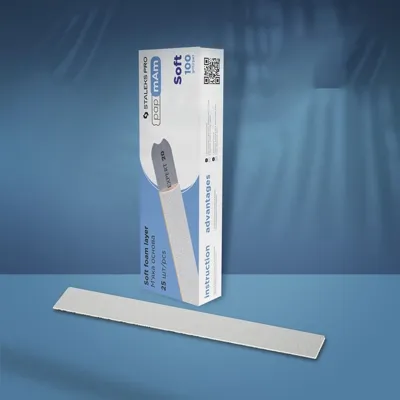 STALEKS Manikür Pap-mam Yumuşak Taban Giydirmeli Yedek Zımpara Soft 100 Grit 25li Dfce-20-100-25w