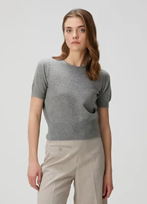 Maison Margiela Gri Yün Triko