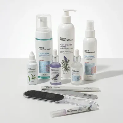 Momo Professional Ayak Bakımı Ve Pedikür İçin Belirgin Sertlik Seti