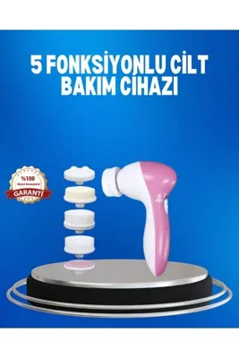 EGE YAPI Taşınabilir 5 in 1 Elektrikli Cilt Temizleyici