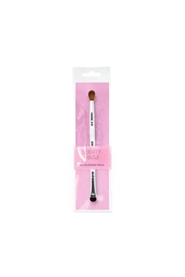 BEAUTY HOUSE Açılı Eyeliner ve Far Fırçası-beyaz Seri