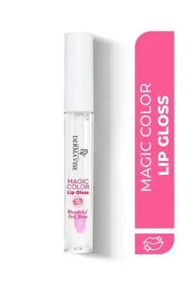Dermavise Magic Color Lip Gloss Renk Değiştiren Nemlendirici Etkili Parlak Görünümlü Kalıcı Etkili