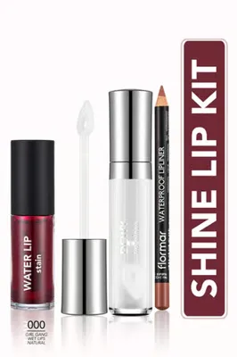 Flormar Shine Lip Kit Makyaj Seti