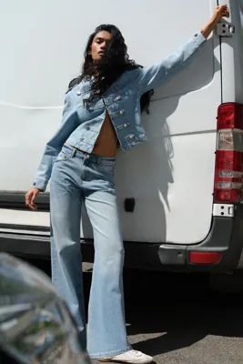 H&M Straight High Waist Jeans