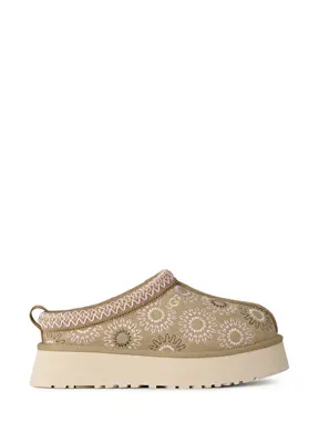 Ugg Tazz Sun Stitch Kadın Süet Terlik