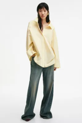 H&M Pamuklu Poplin Gömlek