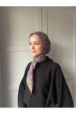 Modakaşmir Moonlit Desen Bambu Eşarp