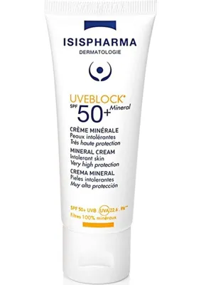 ISIS PHARMA Uveblock Spf 50+ Mineral Inv 40ML