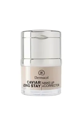 Dermacol CAVIAR LONG-STAY MAKE UP&CORRECTOR /HAVYARLI UZUN KALICI FONDÖTEN&DÜZELTİCİ 1248 NO.1