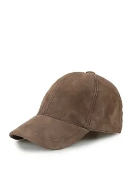 Genel Markalar Unisex Siyah Süet Şapka