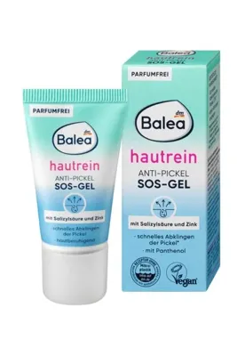 BALEA Sivilce Karşıtı - Siyah Nokta Giderici Sos Jel Skin Pure, 15 ml