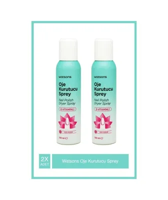 Watsons Oje Kurutucu Sprey 2 x 150 ML