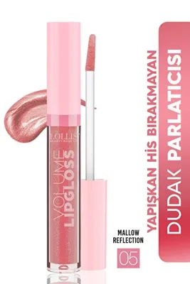 Lollis Volume Lipgloss 05 Mallow Reflection / Dudak Parlatıcı 05 Mallow Reflection