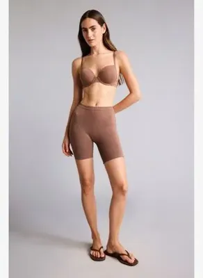 Defacto Seamless Açık Kahverengi Boxer