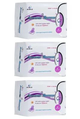 Airiz Hijyenik Kadın Pedi 10'lu Gündüz Ped (10'LU 3 PAKET)