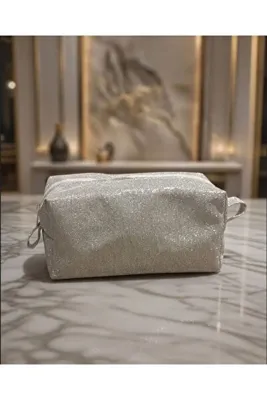 PYCOS Deri Makyaj Çantası 21x9x8cm