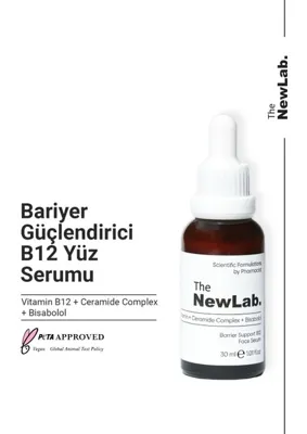 the newlab. The NewLab Bariyer Güçlendirici B12 Yüz Serumu Tüm Cilt Tipleri İçin Onarıcı Hyaluronik Asit 30 ml
