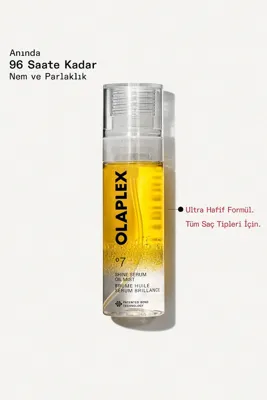 olaplex No.7 Shine Serum Oil Mist - Anında Parlaklık Ve Nem Veren 2si 1 Arada Onarıcı Serum Mist