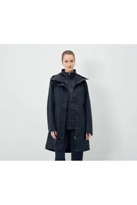 Tchibo Kadın Outdoor Mont, 3’ü 1 Arada, Lacivert