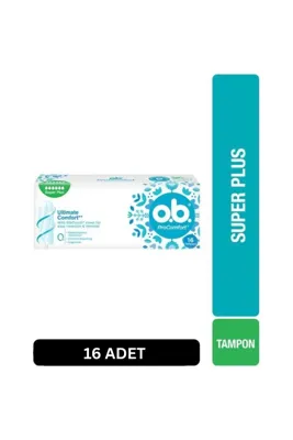 O.b. Tampon Süper Plus 16'lı