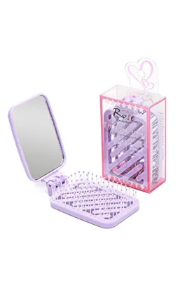 Roesıa Rose Cosmetics Rose Katlanabilir Aynalı Saç Tarağı