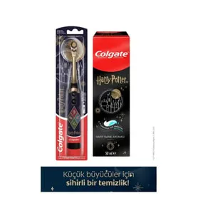 Colgate Harry Potter Çocuk Pilli Diş Fırçası, Çocuk Diş Macunu 50 ml