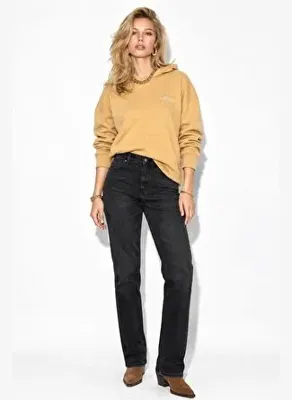 Vena Kadın Maria Black Slim Mom Jean Pantolon-Black