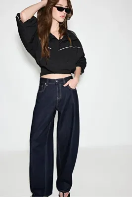 Stradivarius D80 barrel fit jean