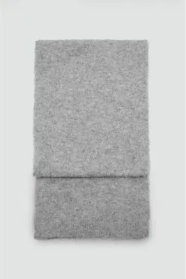 Noi Belis Kadın Puffy Yumuşak Dokulu Triko Atkı AW25AT0002