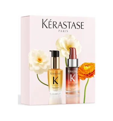 Diğer Mini Hero Duo Spring Set - Parlak Ve Kuru Saçlar İçin Hediye Seti - Nutritive 8h Magic Night Serum Ve Elixir Ultime Hair Oil