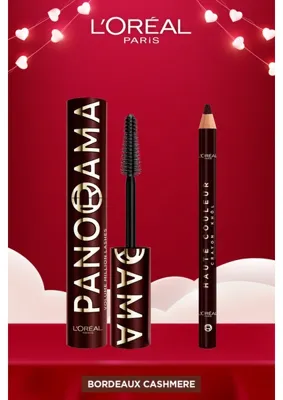 L'Oréal Paris L'oreal Paris Panorama Bordeaux Cashmere Maskara + Haute Couleur Göz Kalemi