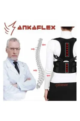 Ankaflex Dik Duruş Korsesi Bel Sırt Korse Kamburluk Önleyici Post