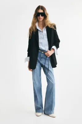 H&M Kolları Büzgülü Blazer
