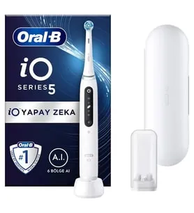 ORAL B Oral-B iO 5 Şarjlı Diş Fırçası - Beyaz