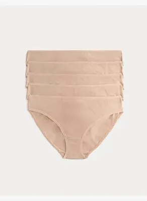 Marks & Spencer 5'li Saf Pamuklu Bikini Külot Seti