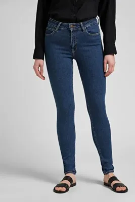 Lee Forever Skinny Fit Dar Kesim Yüksek Bel Jean Kot Pantolon