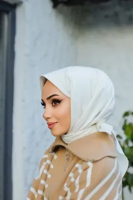 KUQOS Vesta Pamuk Eşarp Beyaz