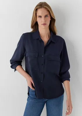 Mavi (Tencel TM) Lyocell Lacivert Gömlek