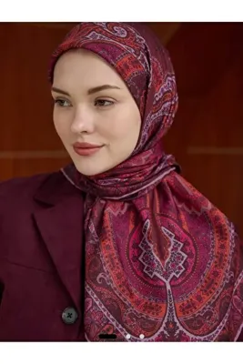 İpekhan Winter Bloom Soft Eşarp 1241 Kırmızı
