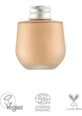 Baims Fluid Foundation Excellent Skin Yeniden Dolum Organik Vegan Fondöten 30 Nude