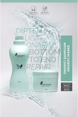 Native Base Nativebase Onarıcı Şampuan 500 Ml + Onarıcı Maske 300 Ml