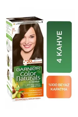 Garnier Color Naturals Saç Boyası 4 Kahve