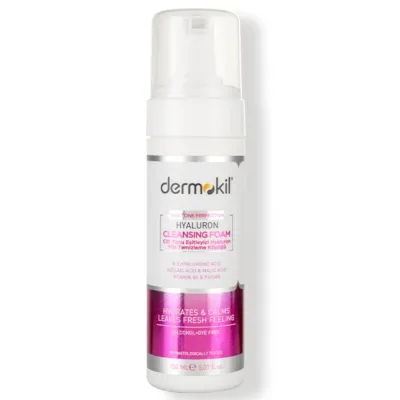 Dermokil Cilt Tonu Eşitleyici Hyaluron Yüz Temizleme Köpüğü 150ml
