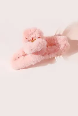 New Obsessions Kürklü Soft Peluş Büyük Mandal Toka