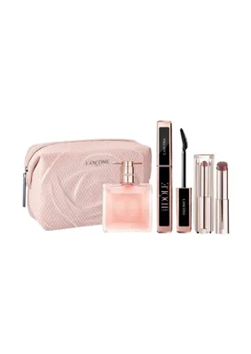 Lancôme Lancome IDÔLE EDP Parfüm 25 ml Siyah Maskara ve Nude Vibe Ruj Seti Özel Hediyelik