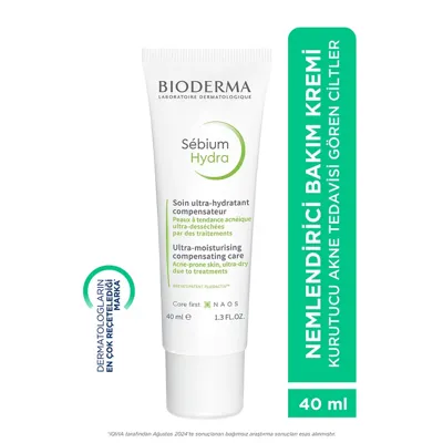 Bioderma Sebium Hydra Kurutucu Akne Tedavisi Gören Ciltler Seramid İçeren Yoğun Nemlendirici Bakım Kremi 40 ml