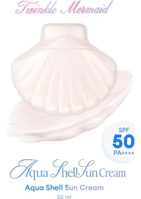 Str Store Nemlendirici, Inci Işıltılı, Hafif Yapılı Güneş Kremi Aqua Shell Sun Cream SPF50+ Pa++++